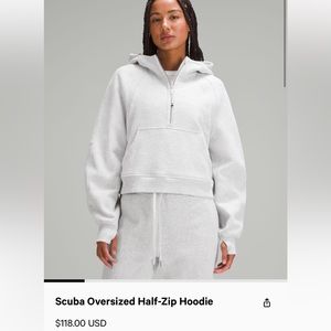 Lululemon scuba hoodie